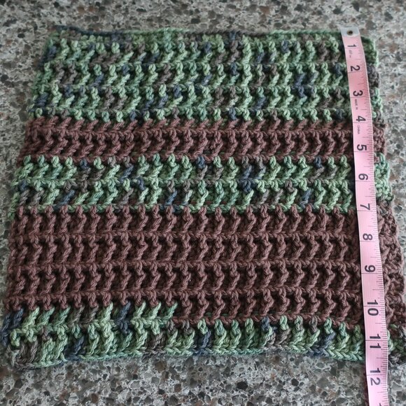 Multicolored Crochet Dish Drying Mats 100% Cotton Kitchen - Picture 8 of 16